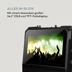 [Gebraucht] CenterStage 8 Mobiler Karaoke-Lautsprecher -KLarstein Verkaufsgeschäft 10032834 de 0004 logo
