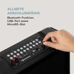 [Gebraucht] CenterStage 8 Mobiler Karaoke-Lautsprecher -KLarstein Verkaufsgeschäft 10032834 de 0005 logo