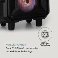 [Gebraucht] CenterStage 8 Mobiler Karaoke-Lautsprecher -KLarstein Verkaufsgeschäft 10032834 de 0007 logo