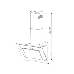 [Wiederverpackt] Athena Dunstabzugshaube Kopffrei -KLarstein Verkaufsgeschäft 10032904 yy 0010 logo