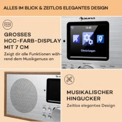 [Gebraucht] Silver Star Stereo Internet DAB+/UKW Radio -KLarstein Verkaufsgeschäft 10032916 de 0005 usp