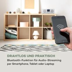 [Wiederverpackt] Silver Star Stereo Internet DAB+/UKW Radio -KLarstein Verkaufsgeschäft 10032917 de 0005 logo