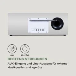 [Wiederverpackt] Silver Star Stereo Internet DAB+/UKW Radio -KLarstein Verkaufsgeschäft 10032917 de 0009 logo