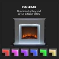 Aosta Light & Fire Elektrokamin 14 Aosta Light & Fire Elektrokamin -KLarstein Verkaufsgeschäft 10033000 yy 0006 logo Klarstein Aosta Light Fire Elektrischer Kamin