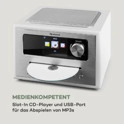 [Wiederverpackt] Silver Star CD Cube Radio -KLarstein Verkaufsgeschäft 10033004 de 0008 logo