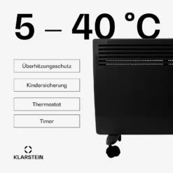 [Wiederverpackt] Hot Spot Slimcurve Konvektorheizung -KLarstein Verkaufsgeschäft 10033017 de 0004 usp
