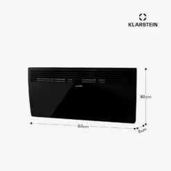 [Wiederverpackt] Hot Spot Slimcurve Konvektorheizung -KLarstein Verkaufsgeschäft 10033017 yy 0011 dimensions