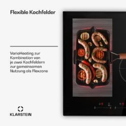 [Wiederverpackt] Delicatessa 77 Hybrid Induktionskochfeld -KLarstein Verkaufsgeschäft 10033023 de 0004 usp 1