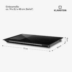 [Gebraucht] Delicatessa 77 Hybrid Induktionskochfeld -KLarstein Verkaufsgeschäft 10033023 de 0007 usp