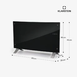 [Gebraucht] Bornholm Curved Ambient Konvektorheizung -KLarstein Verkaufsgeschäft 10033060 yy 0011 dimensions