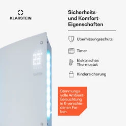 [Wiederverpackt] Bornholm Curved Ambient Konvektorheizung -KLarstein Verkaufsgeschäft 10033062 de 0006 usp