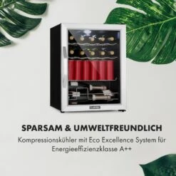 Beersafe XL Mix It Edition Getränkekühlschrank Mit Glastür 60 Liter -KLarstein Verkaufsgeschäft 10033120 de 0006 logo