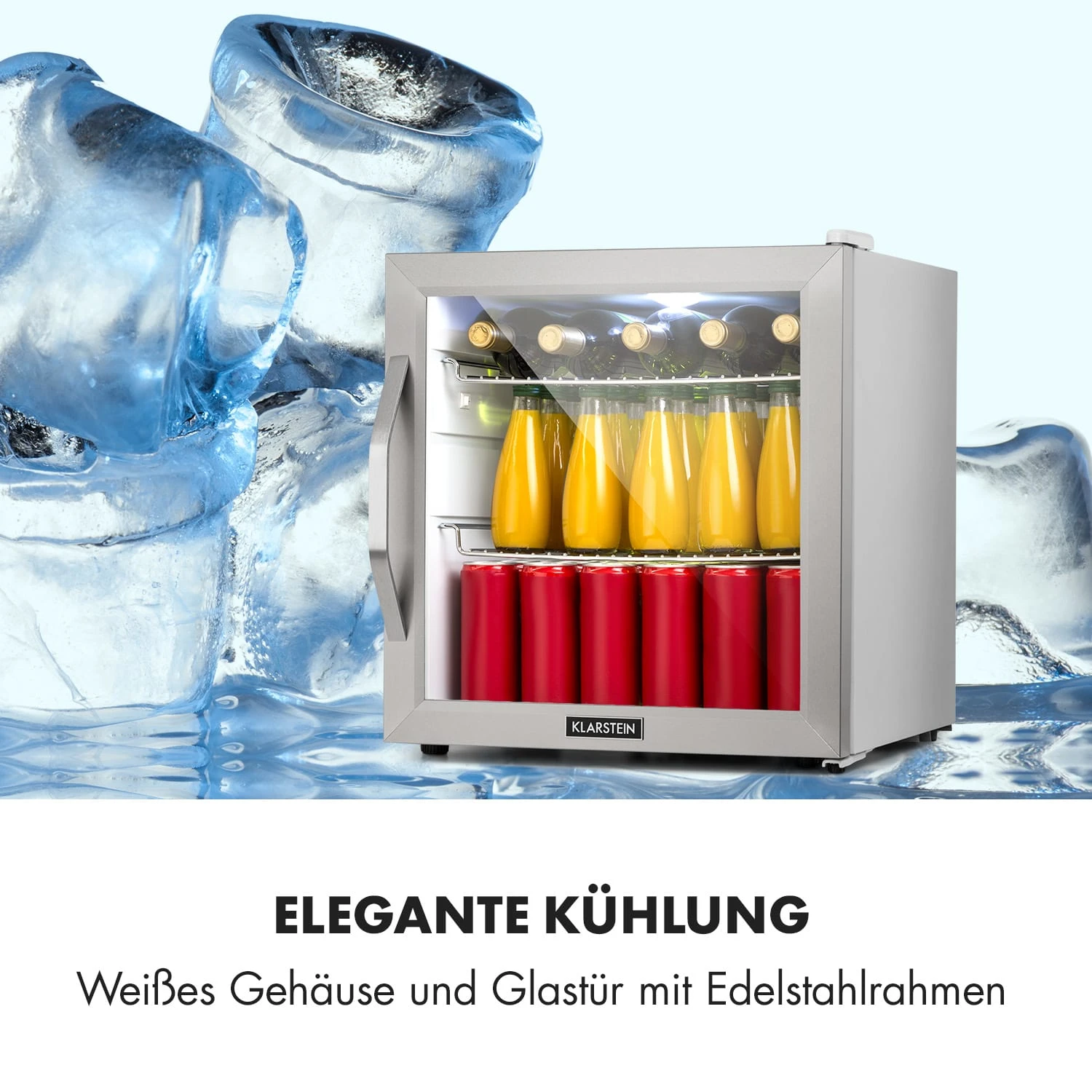 Beersafe L Crystal White Getränkekühlschrank Mit Glastür 47 Liter 6 Beersafe L Crystal White Getränkekühlschrank Mit Glastür 47 Liter – Bild 4