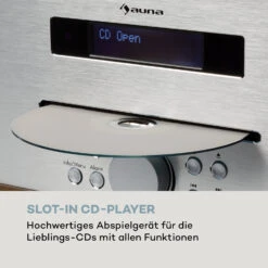 [Wiederverpackt] Silver Star CD-DAB CD-Player -KLarstein Verkaufsgeschäft 10033163 de 0005 logo 1