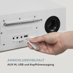 [Wiederverpackt] Silver Star CD-DAB CD-Player -KLarstein Verkaufsgeschäft 10033163 de 0006 logo 1