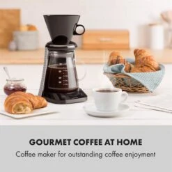 [Wiederverpackt] Craft Coffee Kaffeebereiter -KLarstein Verkaufsgeschäft 10033182 yy 0002 logo Klarstein craft coffee Waage Kaffeebereiter schwarz weiss 1