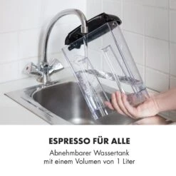 Espressionata Gusto Espressomaschine -KLarstein Verkaufsgeschäft 10033209 de 0005 logo