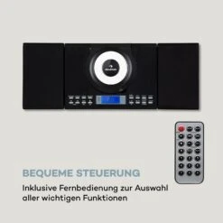 Wallie Microsystem CD-Player -KLarstein Verkaufsgeschäft 10033227 de 0003 logo 1