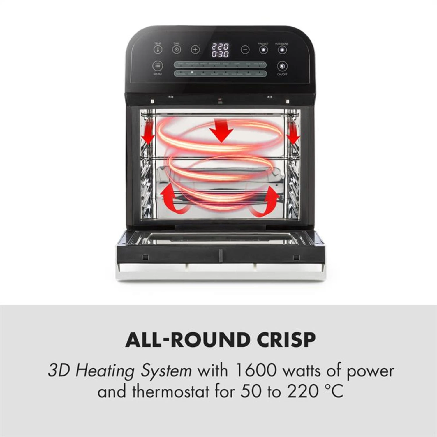 AeroVital Cube Heißluftfritteuse 5 AeroVital Cube Heißluftfritteuse – Bild 3