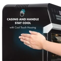 [Wiederverpackt] AeroVital Cube Heißluftfritteuse -KLarstein Verkaufsgeschäft 10033248 yy 0007 logo Klarstein AeroVital Cube Heissluftfritteuse schwarz reedit 2