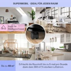 New Breeze ECO Mobile Klimaanlage, 10000 BTU, 900 Watt 15 New Breeze ECO Mobile Klimaanlage, 10000 BTU, 900 Watt -KLarstein Verkaufsgeschäft 10033584 de 0005 usp