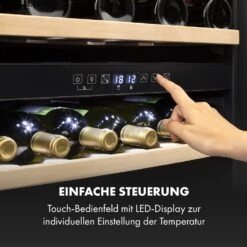 Vinsider 36 Einbau-Weinkühlschrank Mit 2 Zonen -KLarstein Verkaufsgeschäft 10033682 de 0005 logo