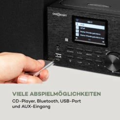 [Wiederverpackt] Streamo Stereoanlage Mit Internetradio -KLarstein Verkaufsgeschäft 10033704 de 0007 logo