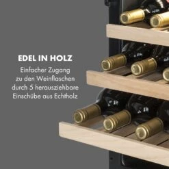 [Wiederverpackt] Vinovilla 79 Built-in Duo Weinkühlschrank 2 Zonen -KLarstein Verkaufsgeschäft 10033742 de 0009 logo
