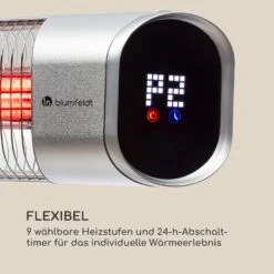 [Wiederverpackt] Dark Wave Stand Infrarot-Heizstrahler -KLarstein Verkaufsgeschäft 10033811 de 0006 logo