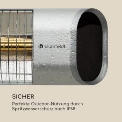 [Wiederverpackt] Dark Wave Stand Infrarot-Heizstrahler -KLarstein Verkaufsgeschäft 10033811 de 0009 logo