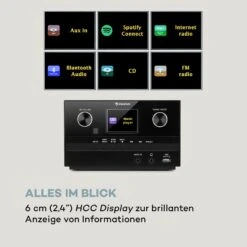 [Gebraucht] Connect System S Stereoanlage + Lautsprecher -KLarstein Verkaufsgeschäft 10034071 de 0007 logo