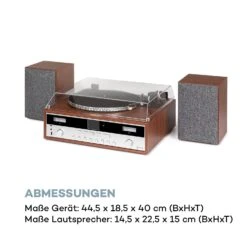 [Wiederverpackt] Birmingham HiFi Stereo-System -KLarstein Verkaufsgeschäft 10034090 de 0010 logo