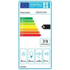 [Gebraucht] Helena 90 Dunstabzugshaube -KLarstein Verkaufsgeschäft 10034102 energy label