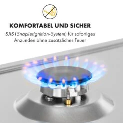 [Wiederverpackt] Ignito Domino Gaskochfeld -KLarstein Verkaufsgeschäft 10034108 de 0005 logo