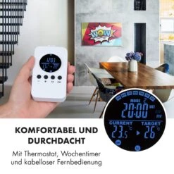 [Wiederverpackt] Wonderwall Air Art 60 Infrarotheizung Mit Bild -KLarstein Verkaufsgeschäft 10034236 de 0007 logo