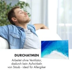 [Wiederverpackt] Wonderwall Air Art Strand Infrarotheizung Mit Bild -KLarstein Verkaufsgeschäft 10034237 de 0006 logo 10034237 de 0006