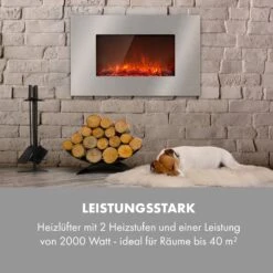 [Wiederverpackt] Lausanne Luxe Elektrokamin -KLarstein Verkaufsgeschäft 10034252 de 0006 logo 2