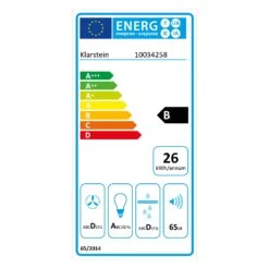 Sofia 60 Dunstabzugshaube Kopffrei -KLarstein Verkaufsgeschäft 10034258 energy label