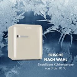 [Wiederverpackt] Audrey Mini Retro-Kühlschrank -KLarstein Verkaufsgeschäft 10034321 de 0008 logo