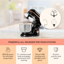 [Wiederverpackt] Bella Elegance Küchenmaschine -KLarstein Verkaufsgeschäft 10034363 uk 0003 usp