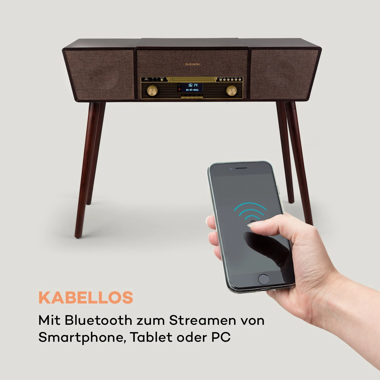 Belle Epoque 1912 Retro-Plattenspieler 6 Belle Epoque 1912 Retro-Plattenspieler – Bild 4