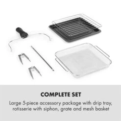 [Gebraucht] AeroVital Easy Touch Heißluftfritteuse -KLarstein Verkaufsgeschäft 10034451 yy 0007 logo Klarstein AeroVital easy touch Heissluftfritteuse 1