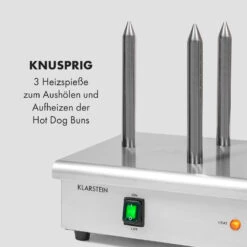 [Wiederverpackt] Wurstfabrik 600 Hot Dog Maker -KLarstein Verkaufsgeschäft 10034454 de 0005 logo