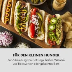 [Wiederverpackt] Wurstfabrik 600 Hot Dog Maker -KLarstein Verkaufsgeschäft 10034454 de 0006 logo