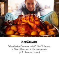 Masterchef 60 Mini-Backofen -KLarstein Verkaufsgeschäft 10034498 de 0004 logo