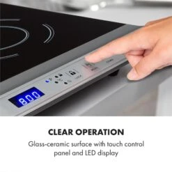 [Wiederverpackt] Cucinata Induktionskochfeld -KLarstein Verkaufsgeschäft 10034503 yy 0005 logo Klarstein Cucinata Induktionskochfeld 3100 W 1