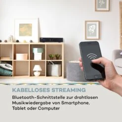 [Wiederverpackt] AV2-CD608BT HiFi-Stereo-Verstärker -KLarstein Verkaufsgeschäft 10034540 de 0004 logo 1