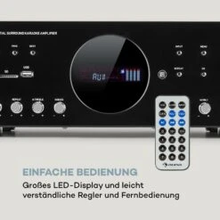 [Gebraucht] AMP-218 BT Digital-Surround-Verstärker -KLarstein Verkaufsgeschäft 10034623 de 0005 logo