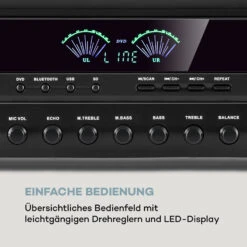 [Gebraucht] AMP 3800 BT 5.0-HiFi-Verstärker -KLarstein Verkaufsgeschäft 10034624 de 0005 logo 1