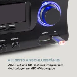 [Wiederverpackt] AMP 3800 BT 5.0-HiFi-Verstärker -KLarstein Verkaufsgeschäft 10034624 de 0006 logo